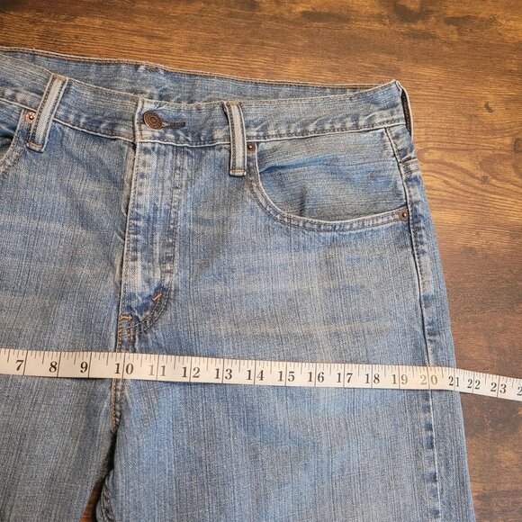 Vtg Levi's Jeans Size 34x32 Measures 34x31 Loose Straight 569 Y2K Streetwear - Picture 7 of 10